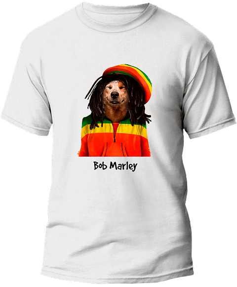 Polera Bob Marley hombre