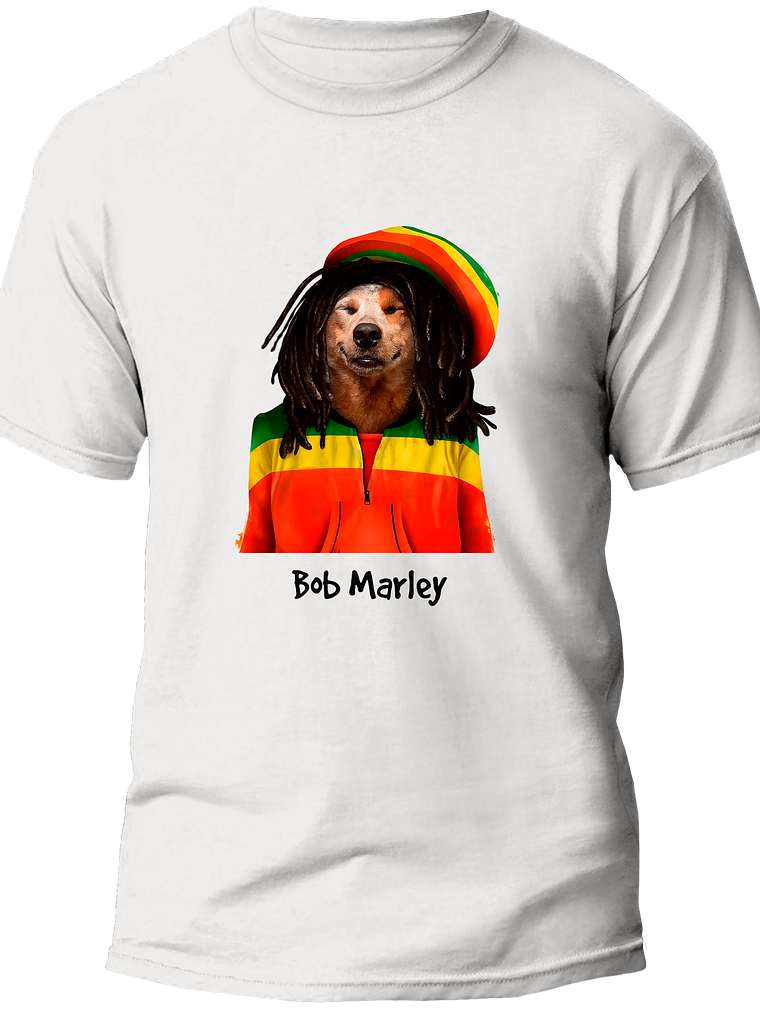 Polera Bob Marley hombre 2