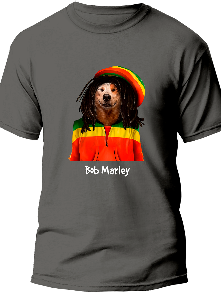 Polera Bob Marley hombre 5