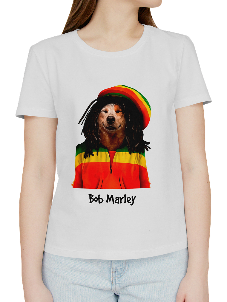 Polera Bob Marley Mujer 1