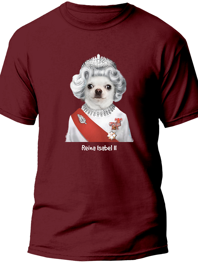 Polera Reina Isabel II Hombre 1