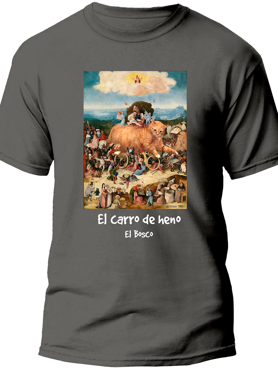 Polera El carro de heno - El bosco. Hombre 4