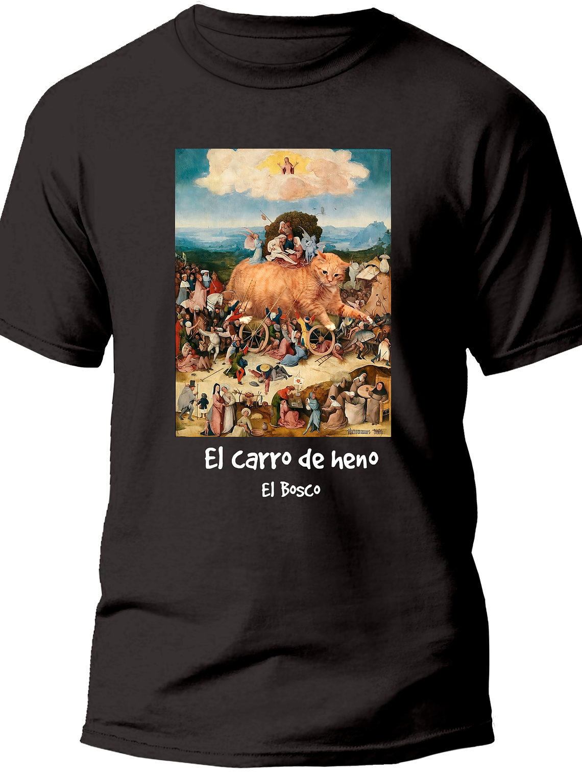 Polera El carro de heno - El bosco. Hombre 6