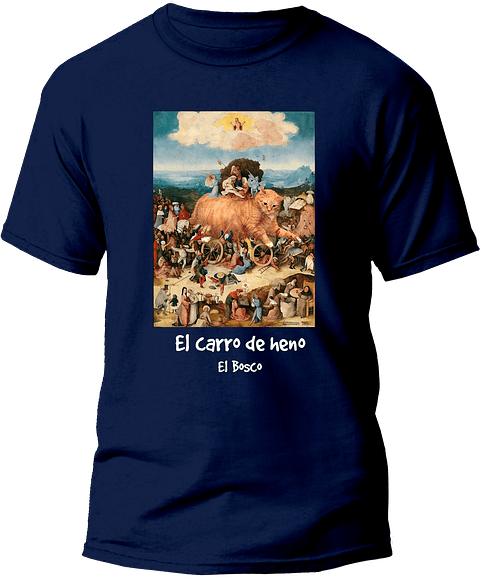 Polera El carro de heno - El Bosco. Mujer