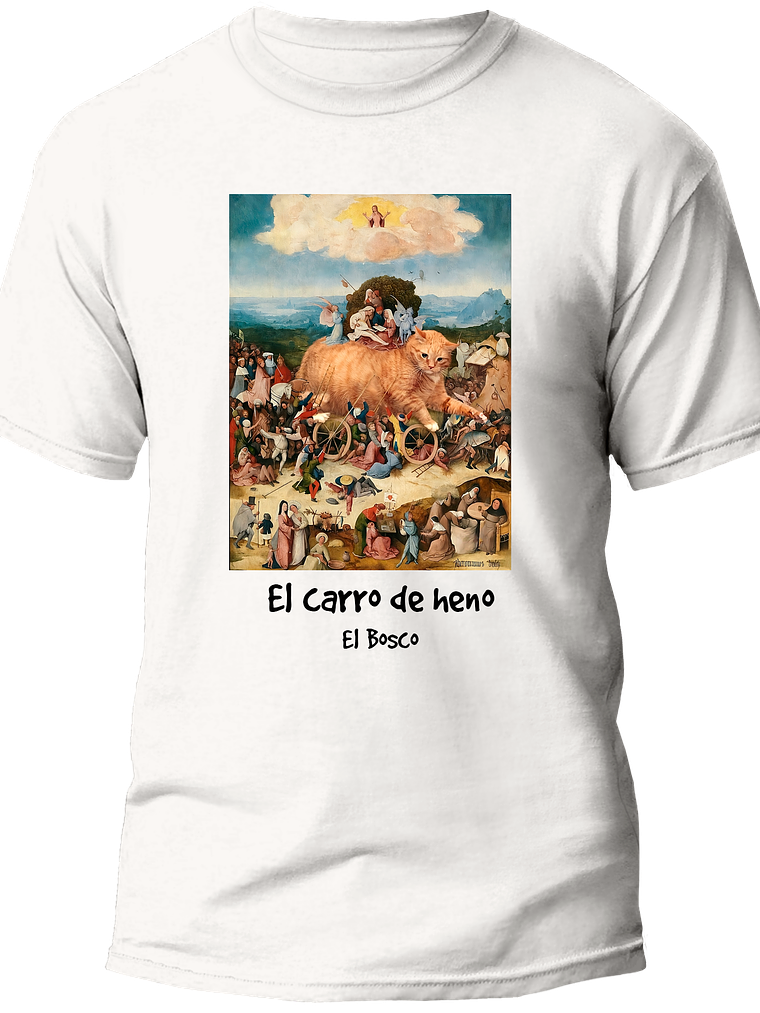 Polera El carro de heno - El Bosco. Mujer 1