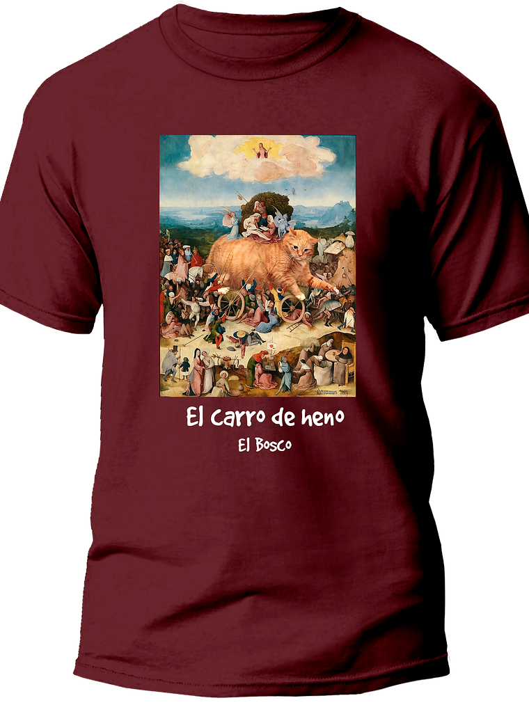 Polera El carro de heno - El Bosco. Mujer 3