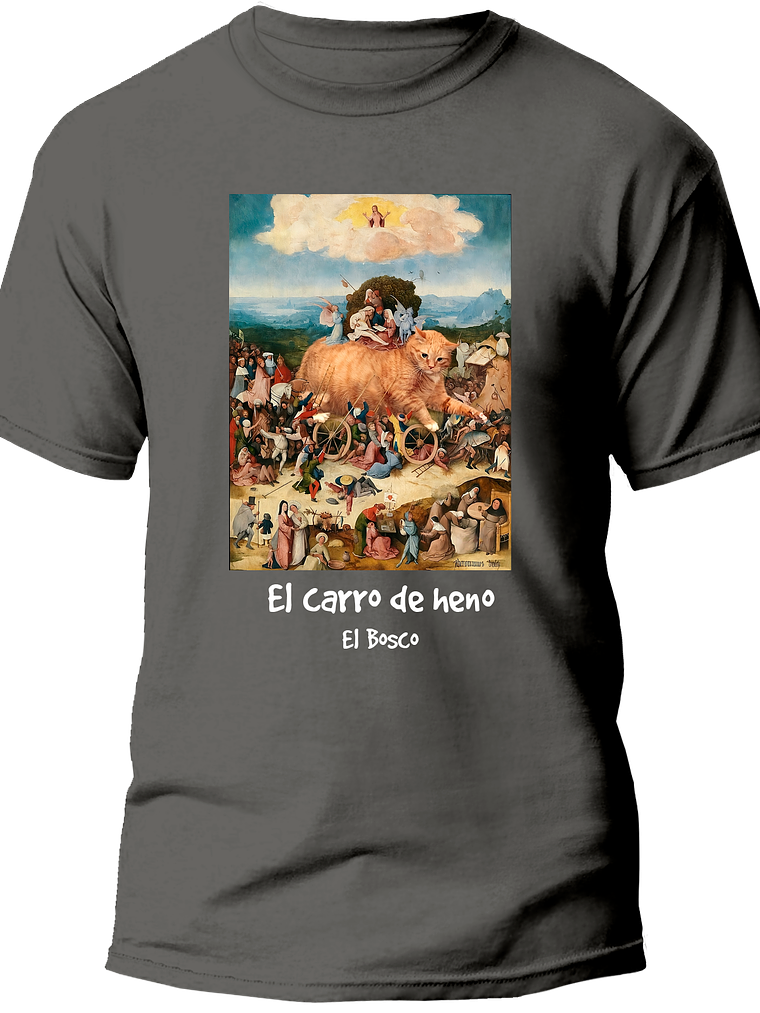Polera El carro de heno - El Bosco. Mujer 4