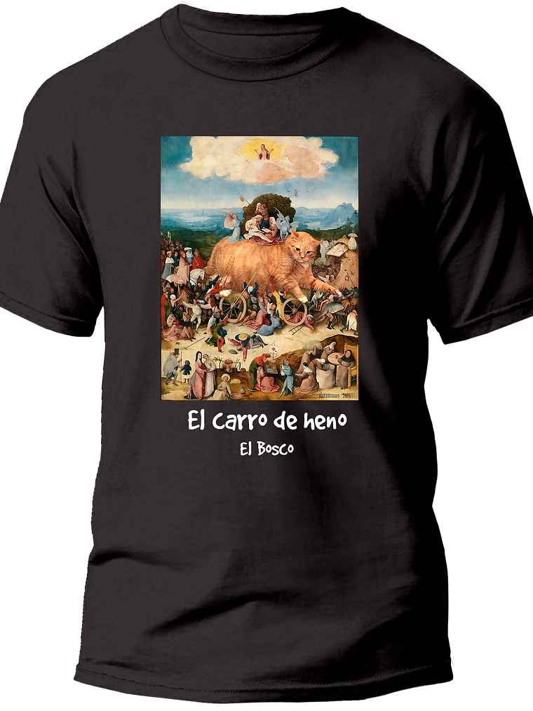 Polera El carro de heno - El Bosco. Mujer 5