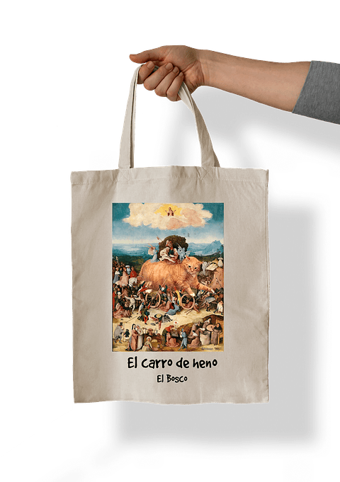 El carro de heno - El bosco. Totebag