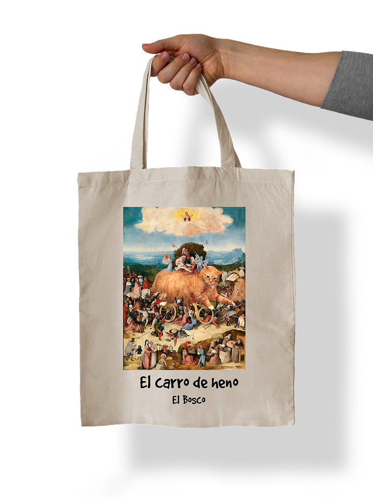 El carro de heno - El bosco. Totebag 1