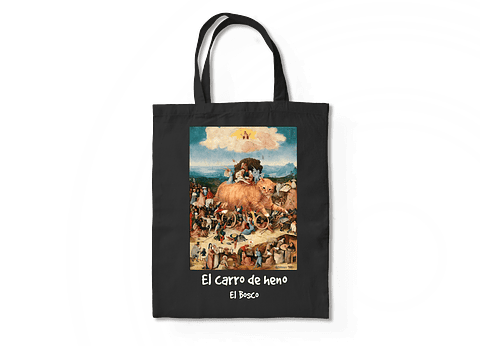 El carro de heno - El bosco. Totebag