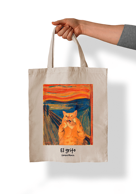 Totebag El grito - Edvard Munch