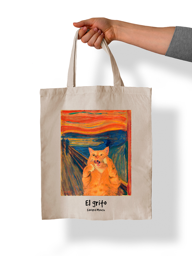Totebag El grito - Edvard Munch 1