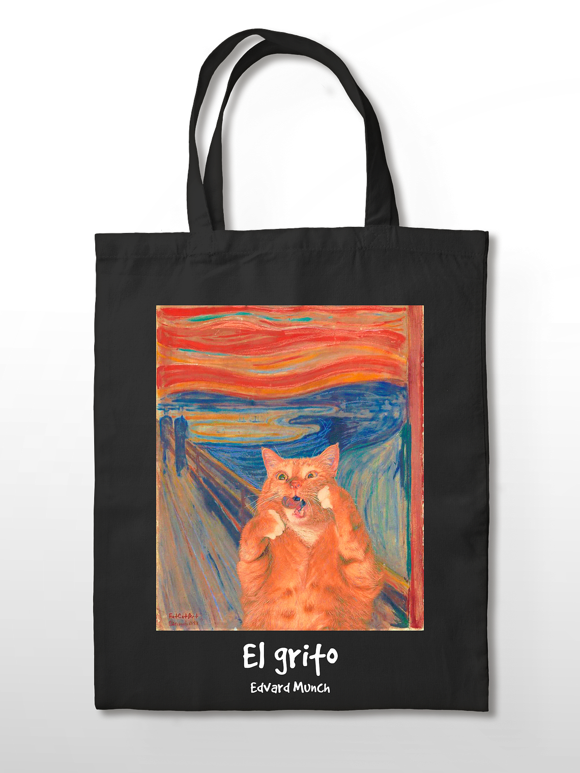 Totebag El grito - Edvard Munch 2