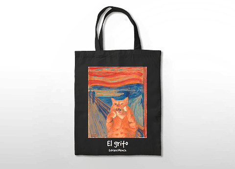 Totebag El grito - Edvard Munch