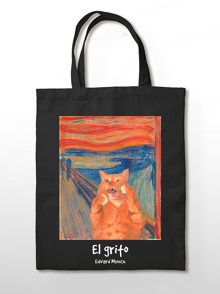 Totebag El grito - Edvard Munch 2