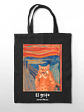 Totebag El grito - Edvard Munch - Miniatura 2