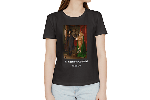 Polera El matrimonio Arnolfini - Jan van Eyck. Mujer