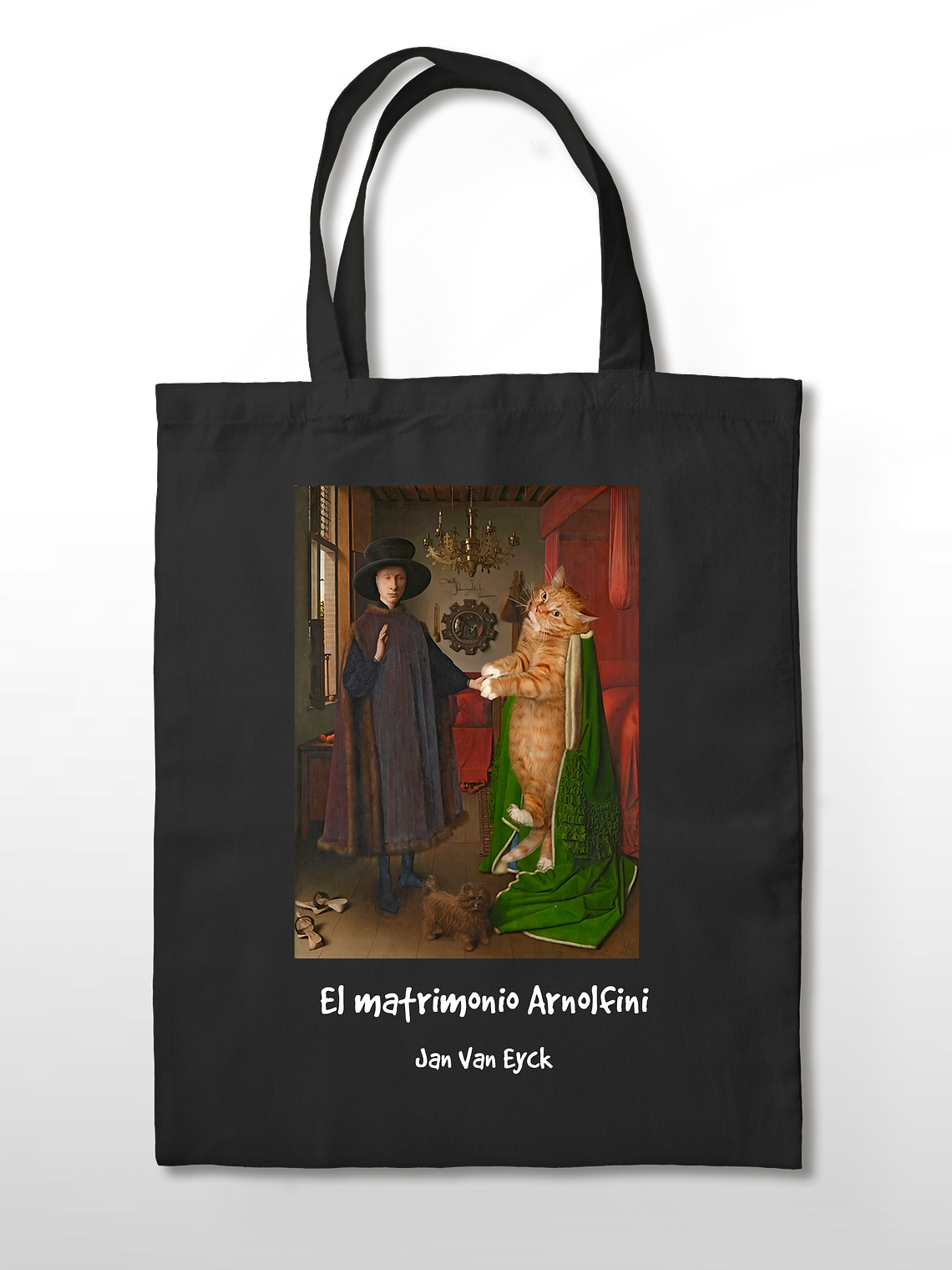 Totebag El matrimonio Arnolfini - Jan van Eyck.  2