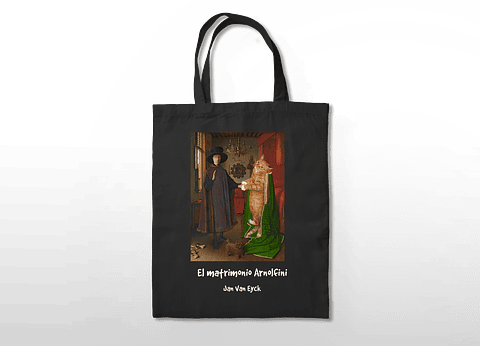 Totebag El matrimonio Arnolfini - Jan van Eyck. 
