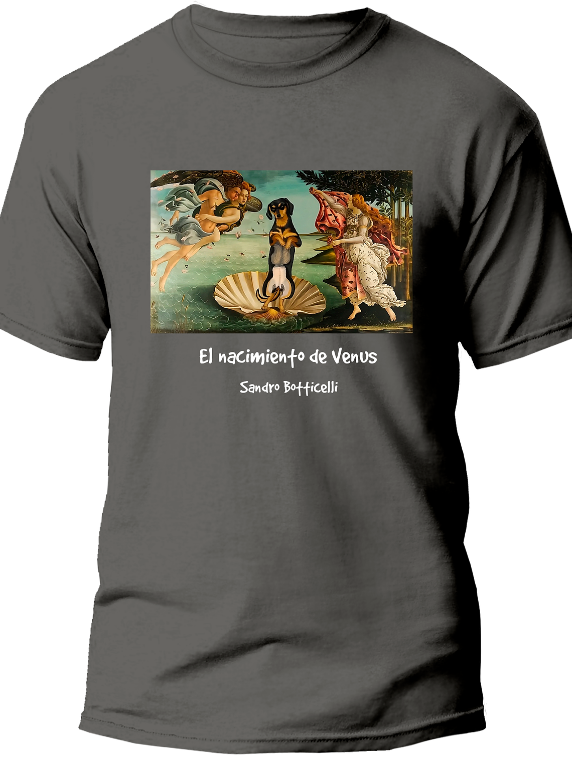 Polera El nacimiento de Venus - Sandro Botticelli. Hombre 1