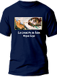 Polera La creación de Adán - Miguel Ángel. Hombre - Miniatura 2