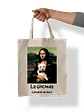 Totebag La Gioconda (mona lisa) - Leonardo da Vinci Westie.  - Miniatura 1