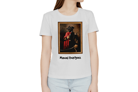 Polera Manuel Rodriguez. Mujer