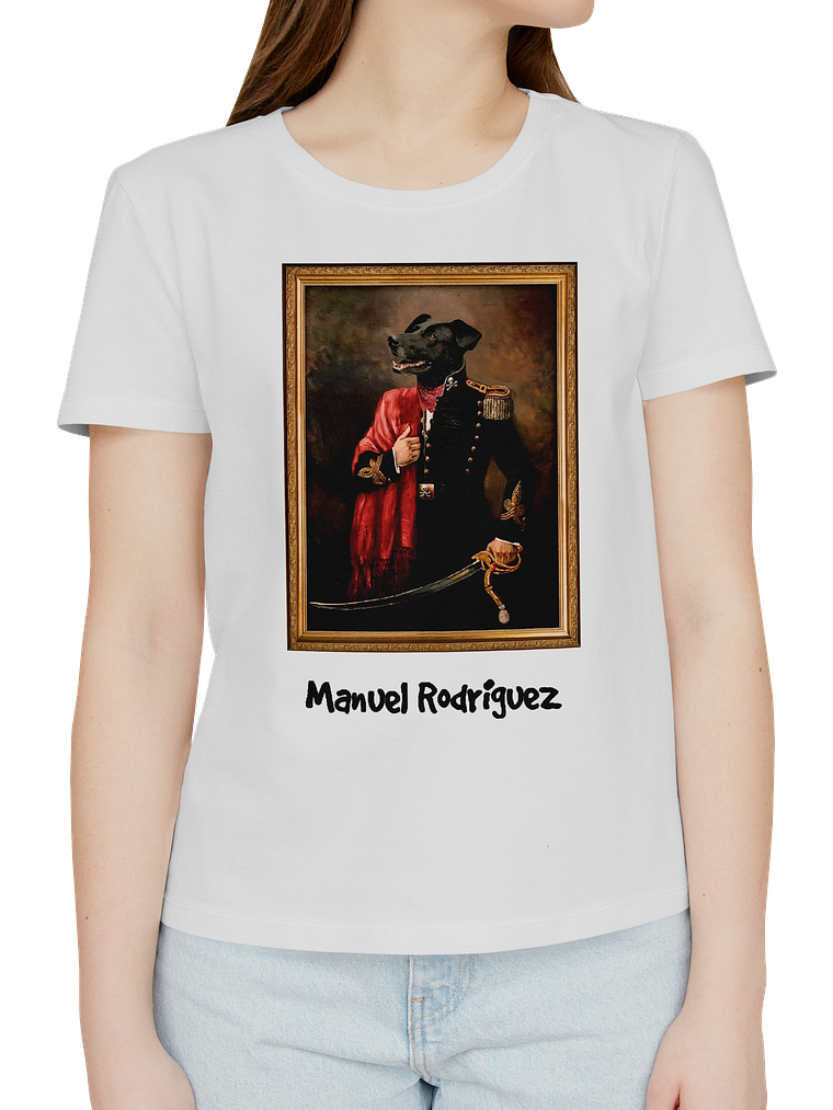 Polera Manuel Rodriguez. Mujer 1