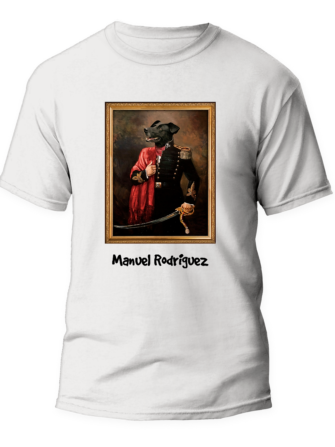 Polera Manuel Rodriguez. Hombre 2