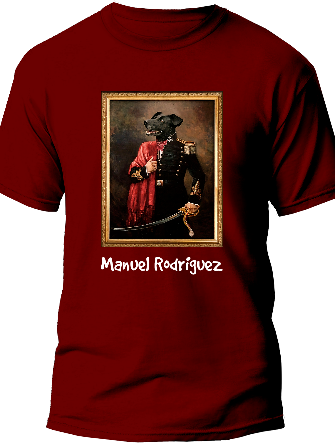 Polera Manuel Rodriguez. Hombre 3