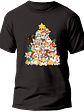 Polera Corgi de navidad. Hombre - Miniatura 5