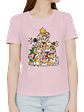 Polera Corgi de navidad. Mujer - Miniatura 3