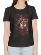 Polera gato flores. Mujer - Miniatura 1