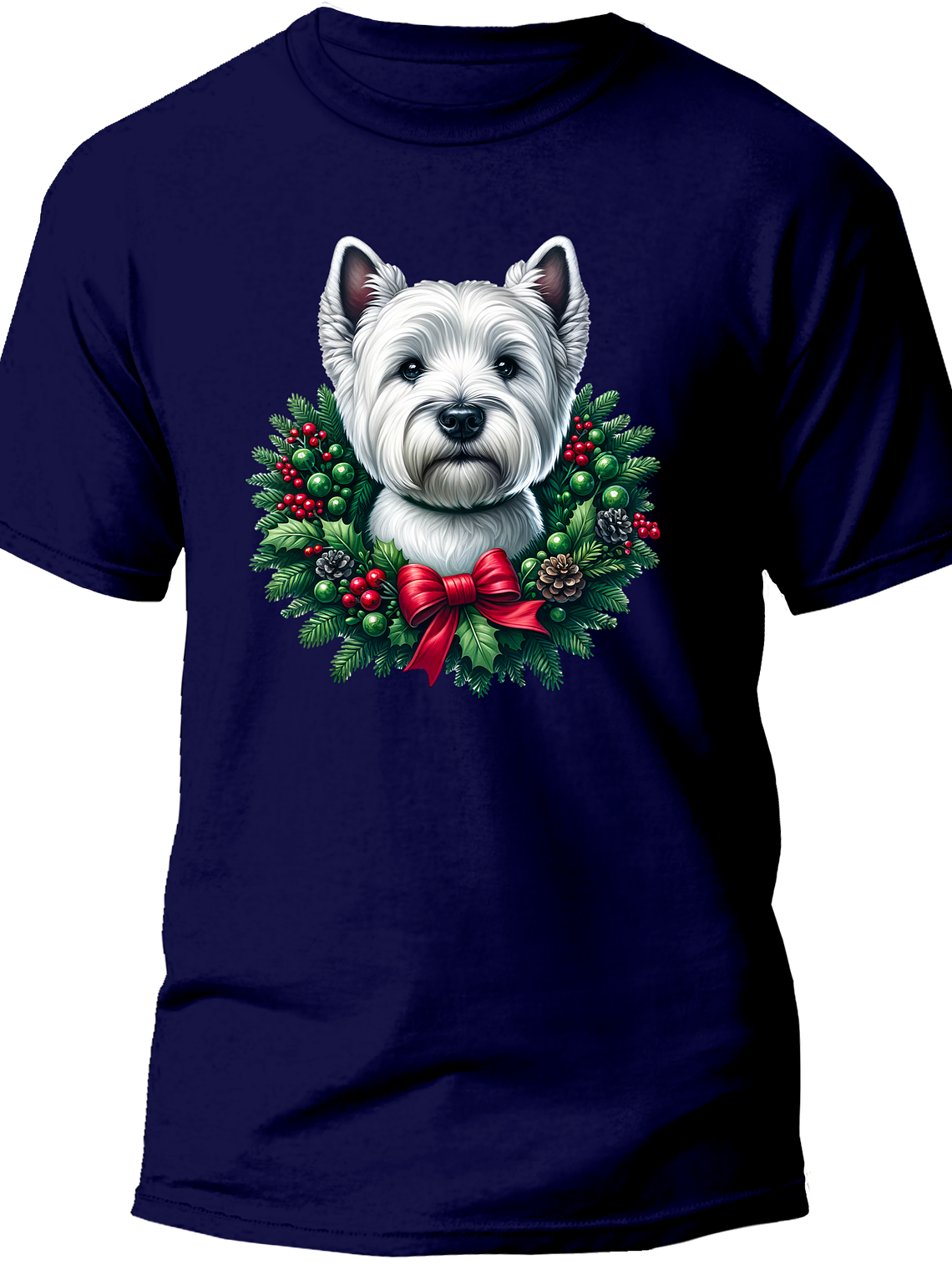 Westie Navidad - Diseño 1 1