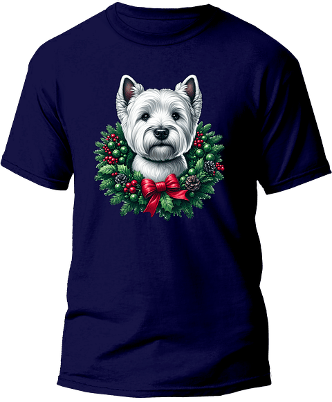 Westie Navidad - Diseño 1