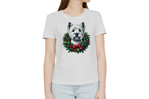 Westie Navidad - Diseño 1M