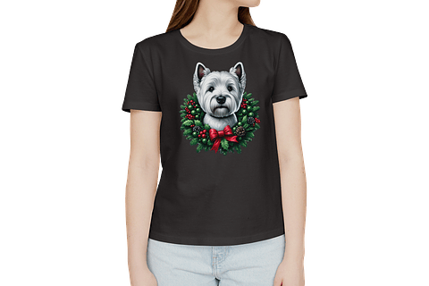 Westie Navidad - Diseño 1M