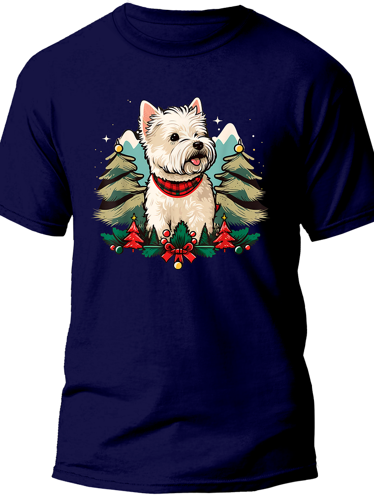 Westie Navidad - Diseño 2 5
