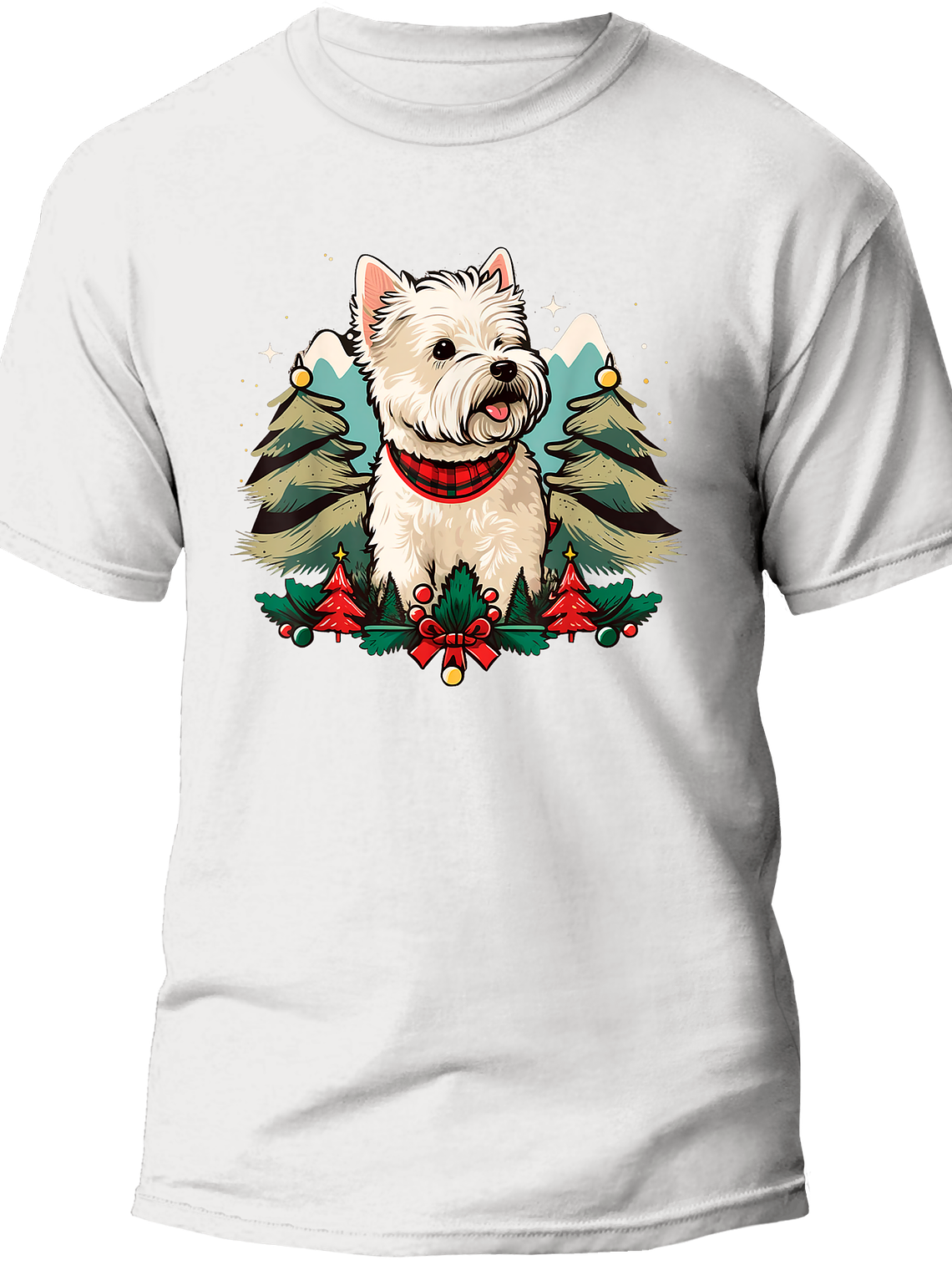 Westie Navidad - Diseño 2 1