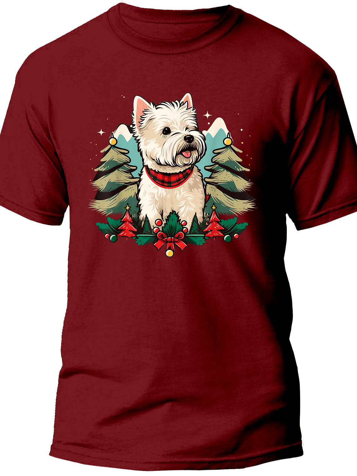 Westie Navidad - Diseño 2 4