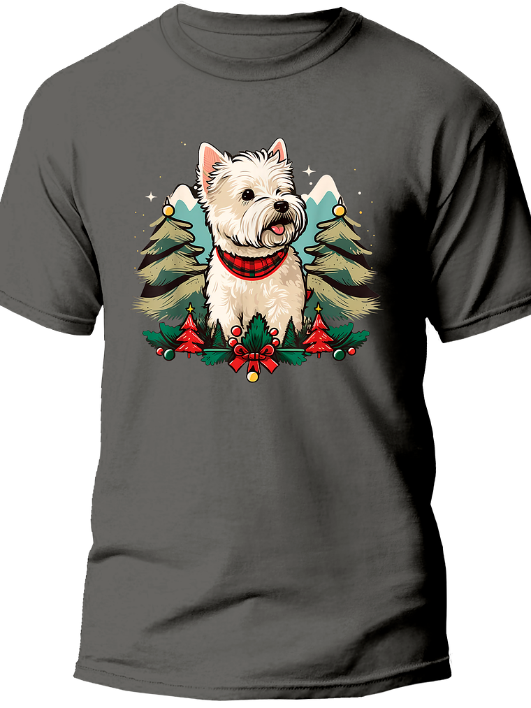 Westie Navidad - Diseño 2 3
