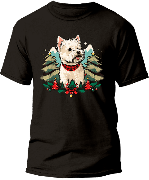 Westie Navidad - Diseño 2
