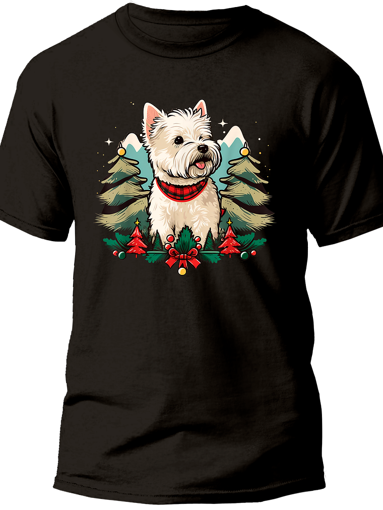 Westie Navidad - Diseño 2 2