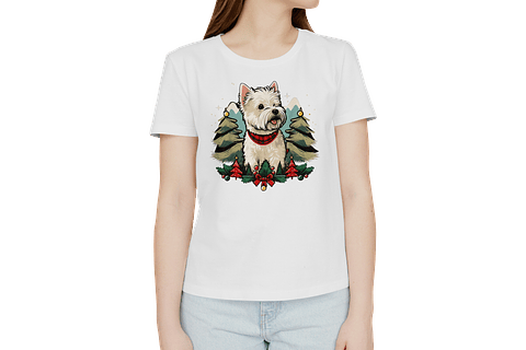 Westie Navidad - Diseño 2M