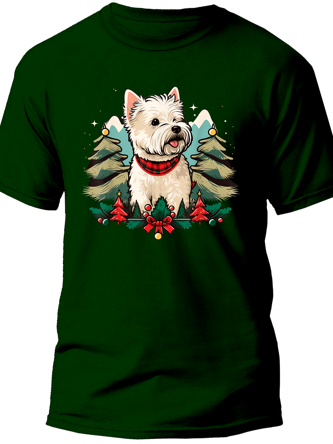 Westie Navidad - Diseño 2 7