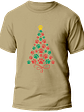 Polera arbol de patitas de navidad - Miniatura 3