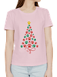 Polera arbol de patitas de navidad Mujer - Miniatura 2
