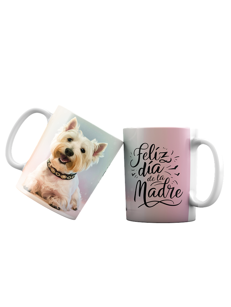 Taza Día de la madre Westie 1