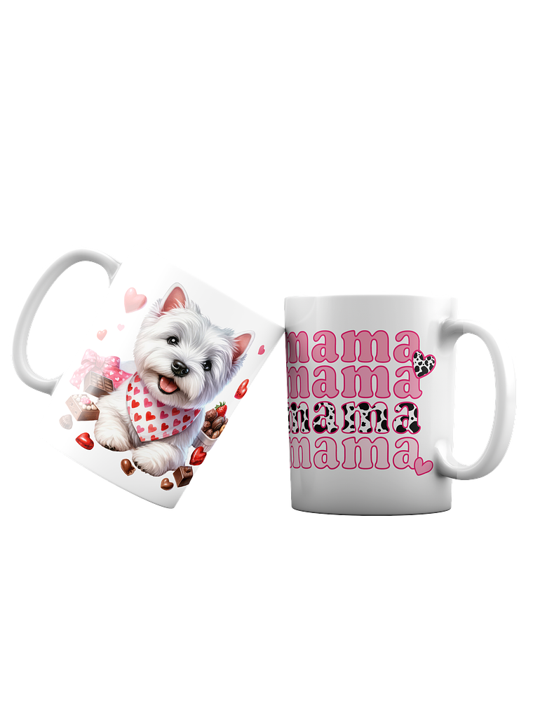 Taza Día de la madre Westie 1